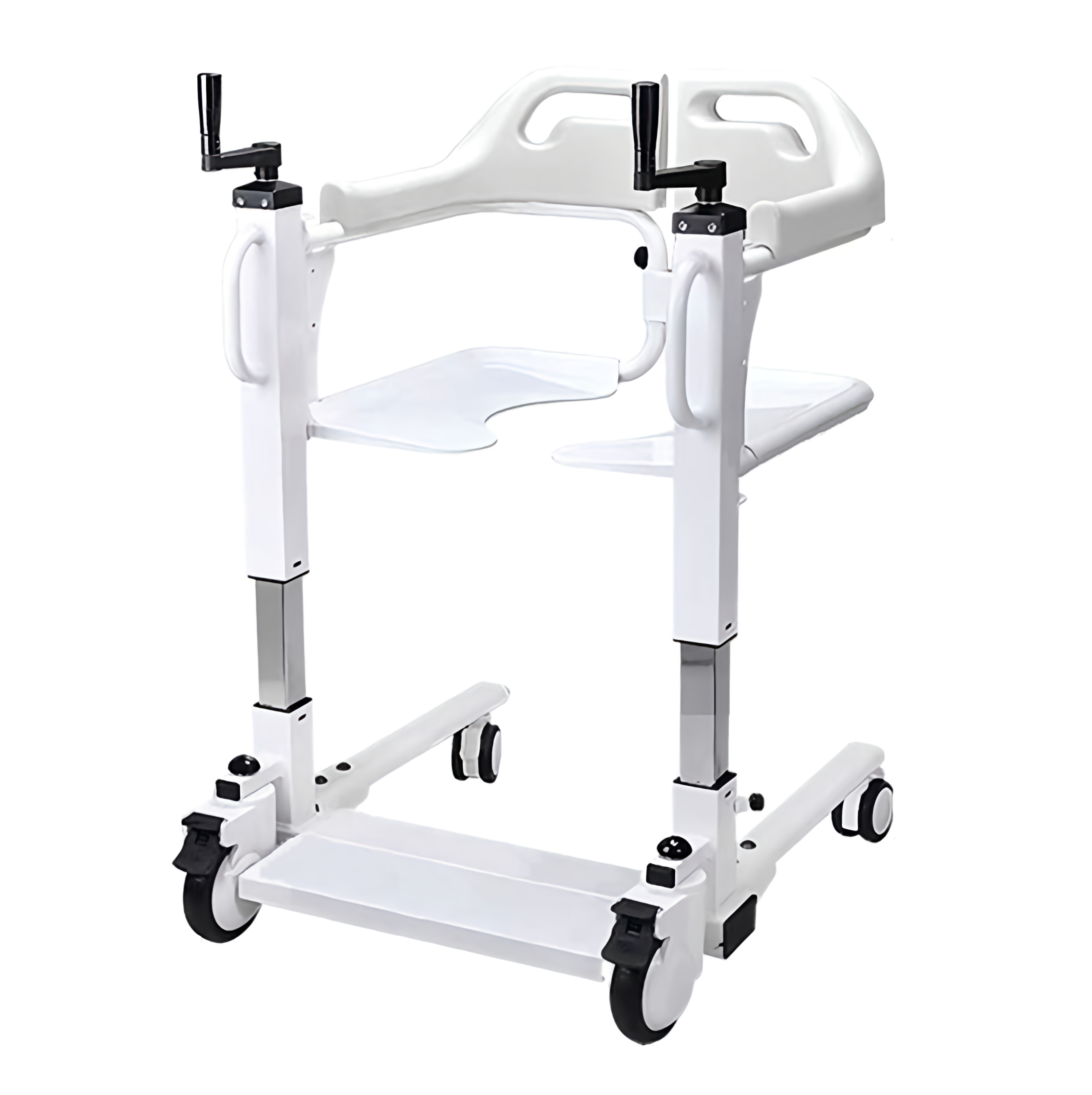 Commode Trending Mobile 3 in 1 | Transfer Commode Chair | White