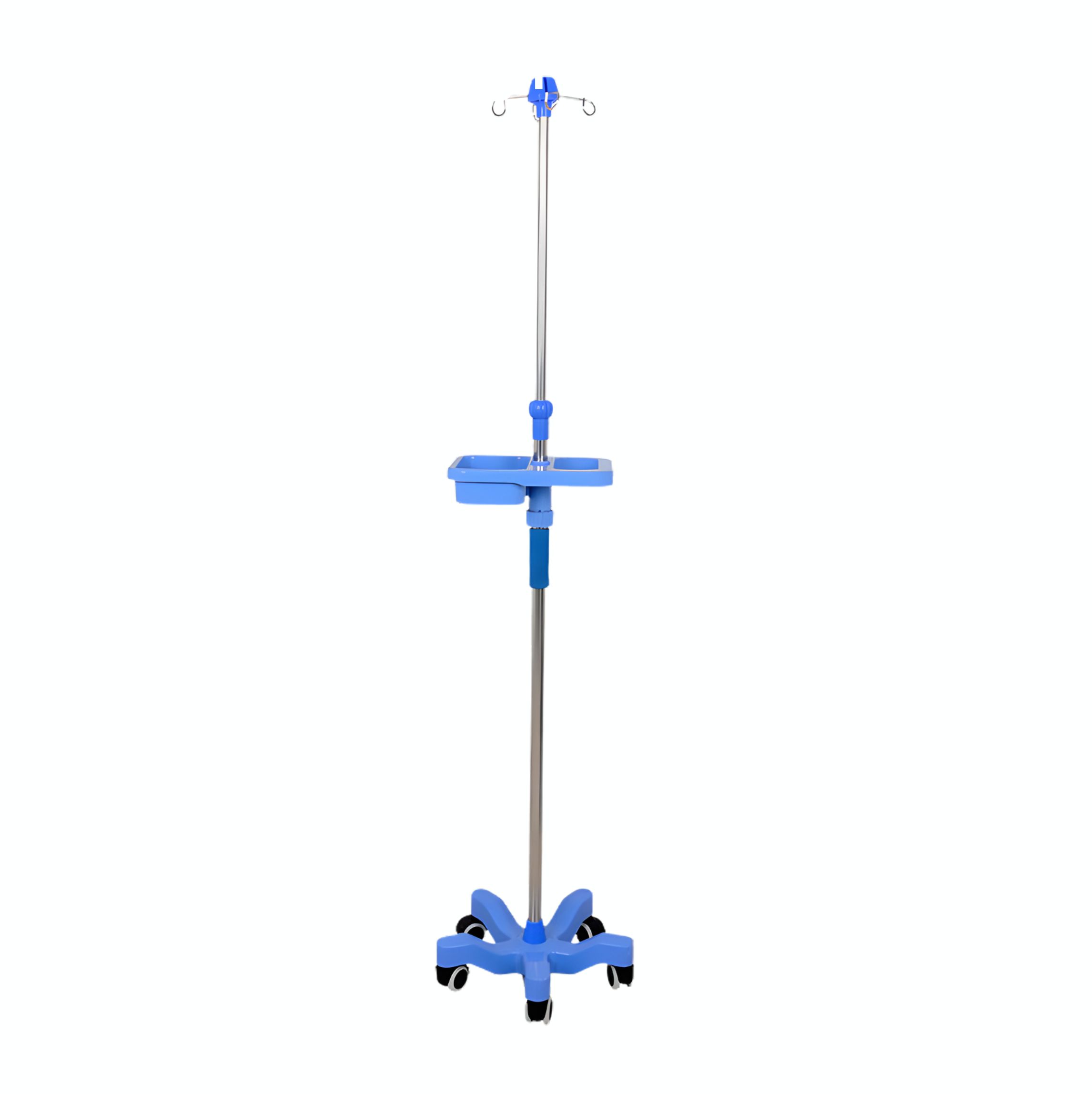 Medical IV Drip Stand | Chrome Frame | Standard 