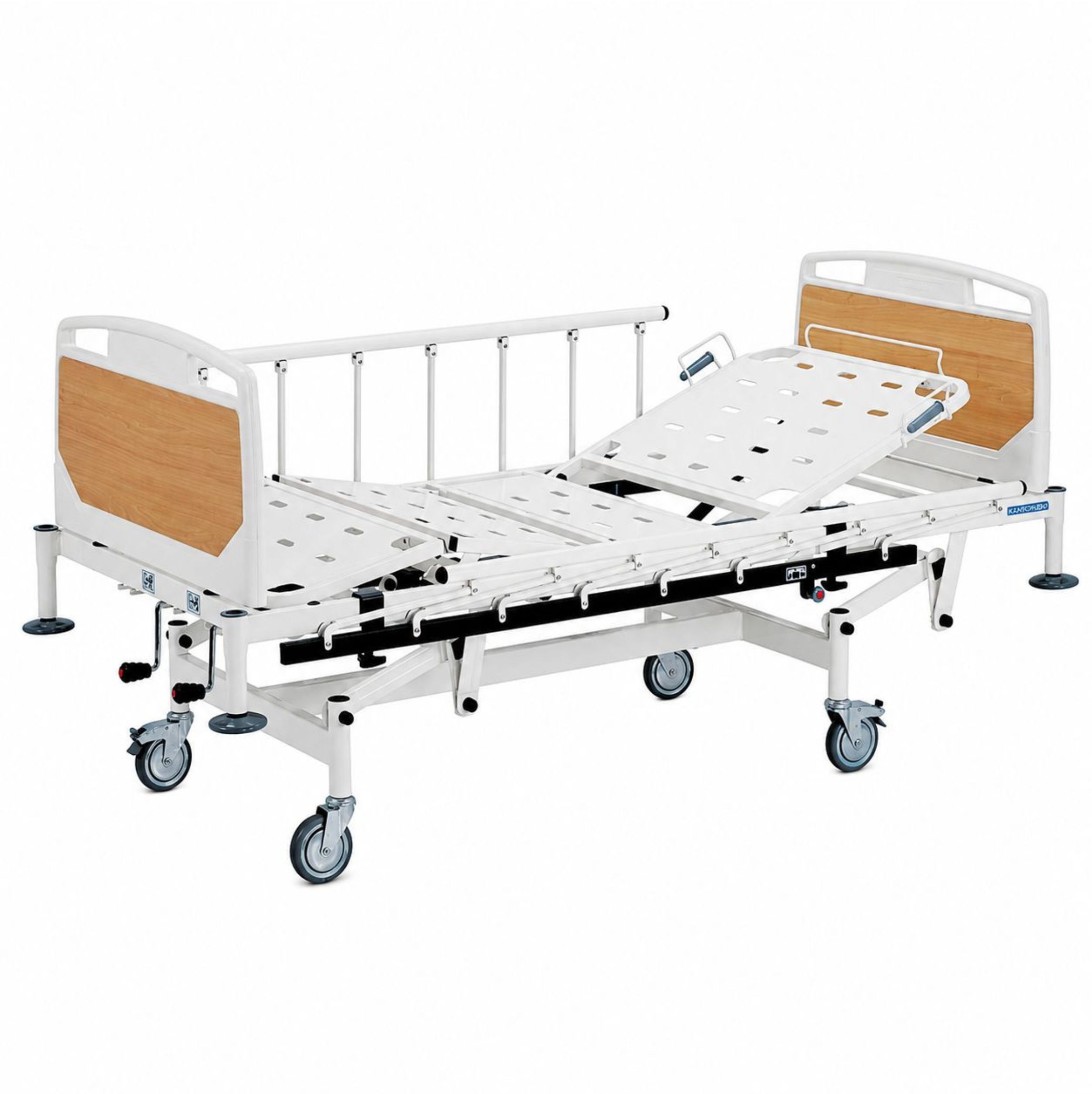 Hospital/Homecare Bed | HI-LO | Manual | 3 Crank Function