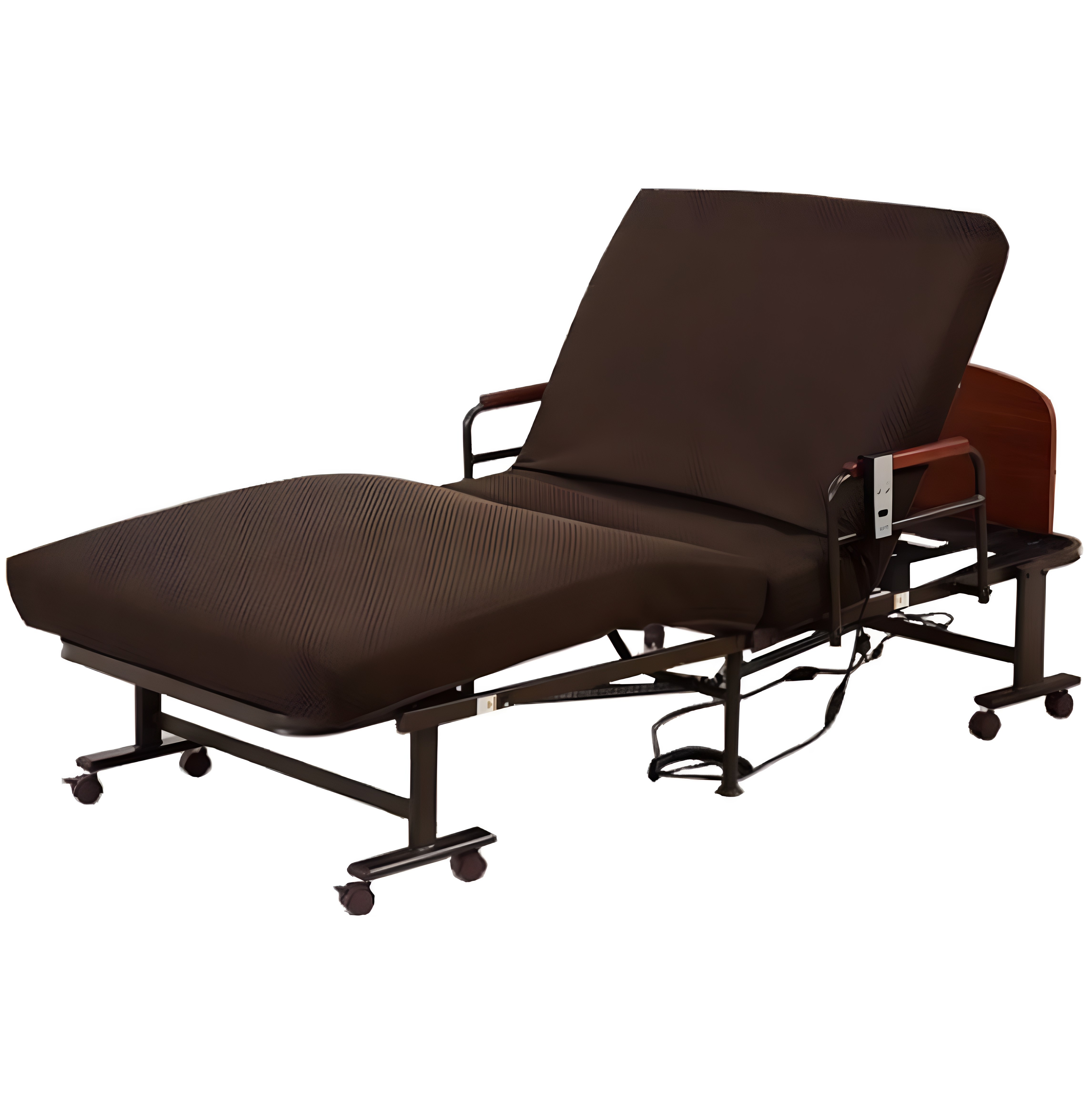 Hospital/Homecare Bed | Foldable | Electrical | Portable | Double Crank Function