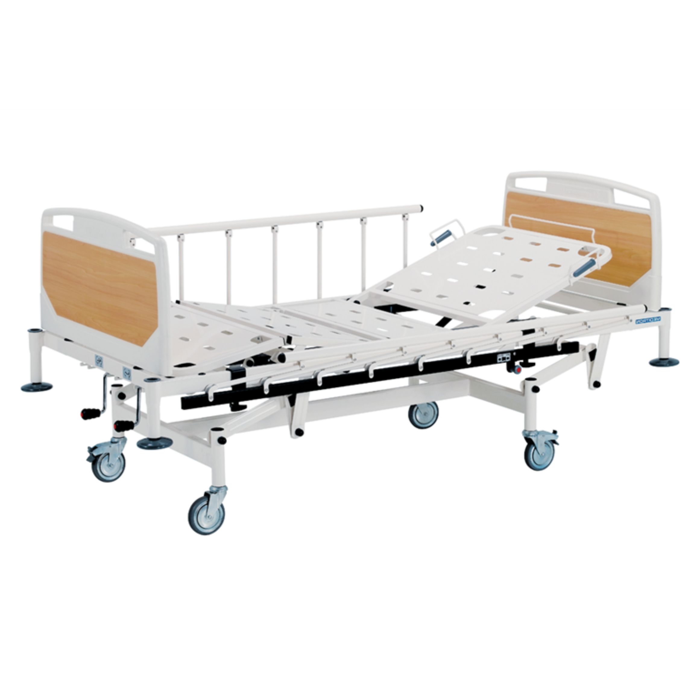 Hospital/Homecare Bed | HI-LO | Manual | 3 Crank Function