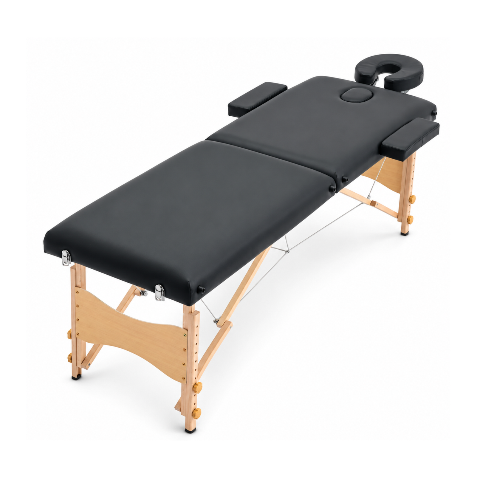 Premium Portable Physiotherapy Treatment Couch | Foldable Massage Table | PVC Upholstery