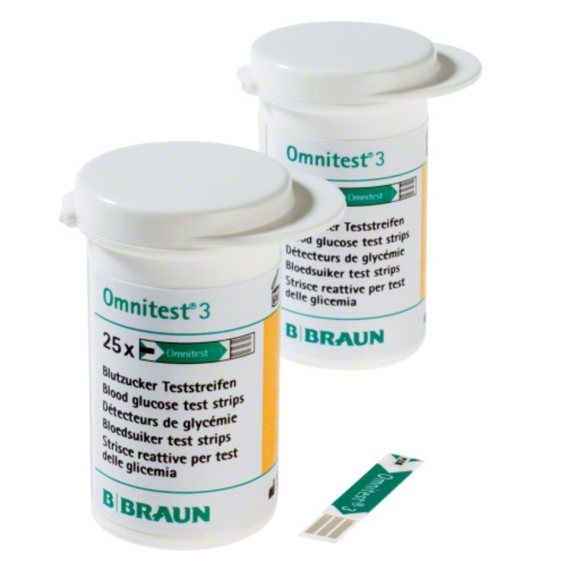 Glucose Test Strip | B Braun Omnitest® 3