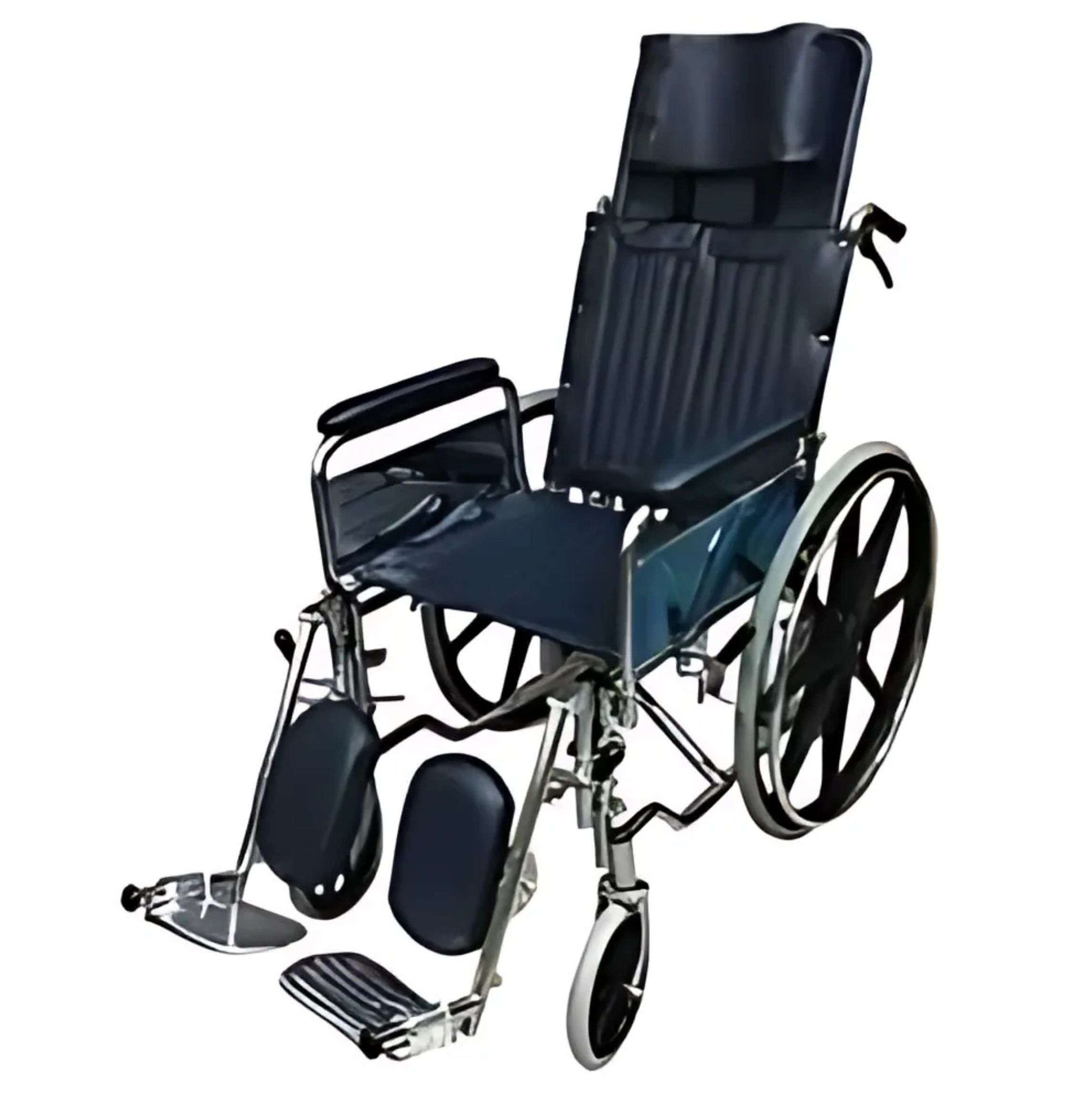 Heavy-Duty Reclining Wheelchair Detachable Headrest/Armrest/Foot Rest| Seat Width : 41CM
