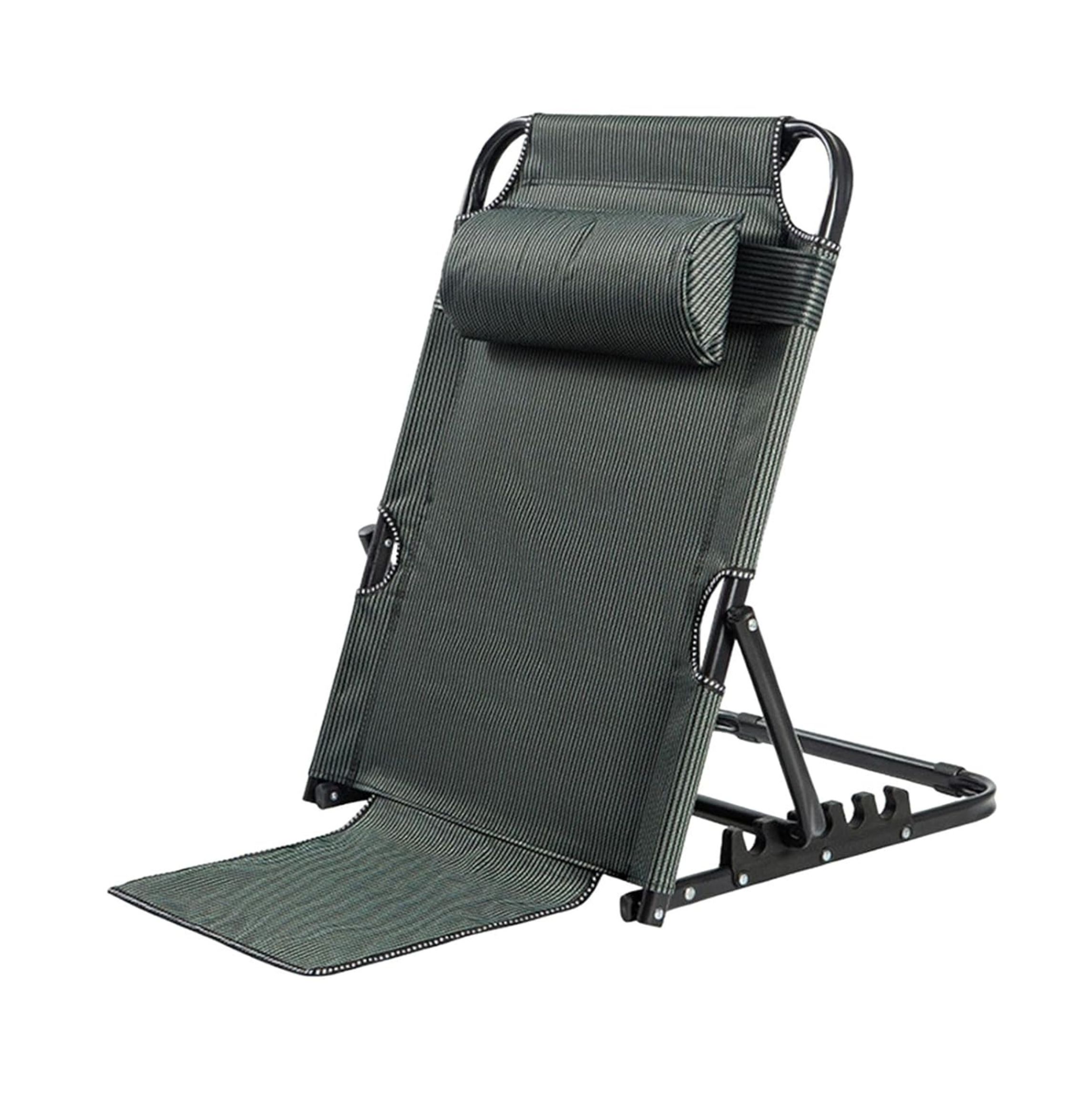 Adjustable Backrest | Strip Dark Green | Extra Long 