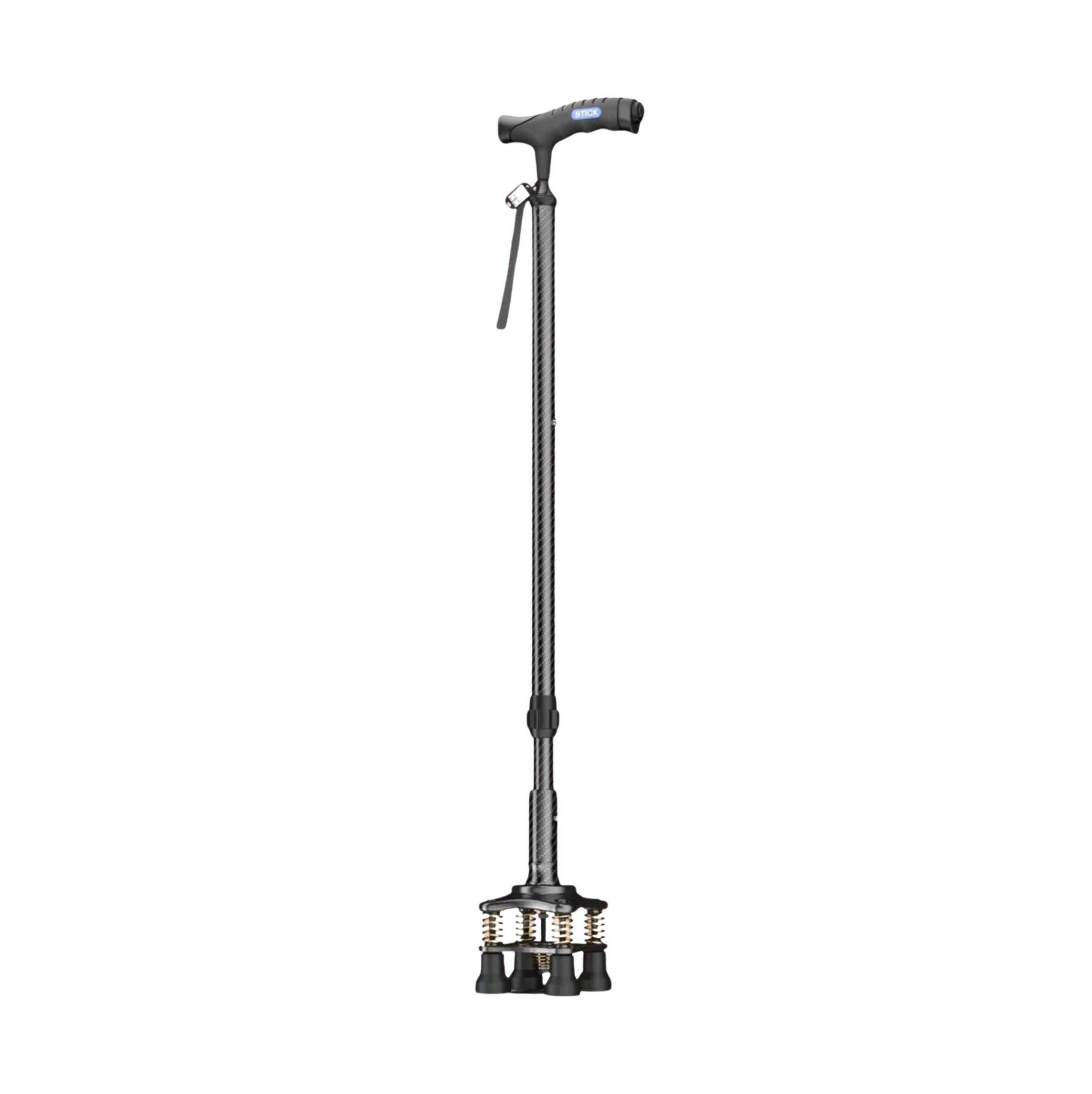 Adjustable Walking Stick | Heavy Duty | Aluminium  | Carbon Fiber Coated